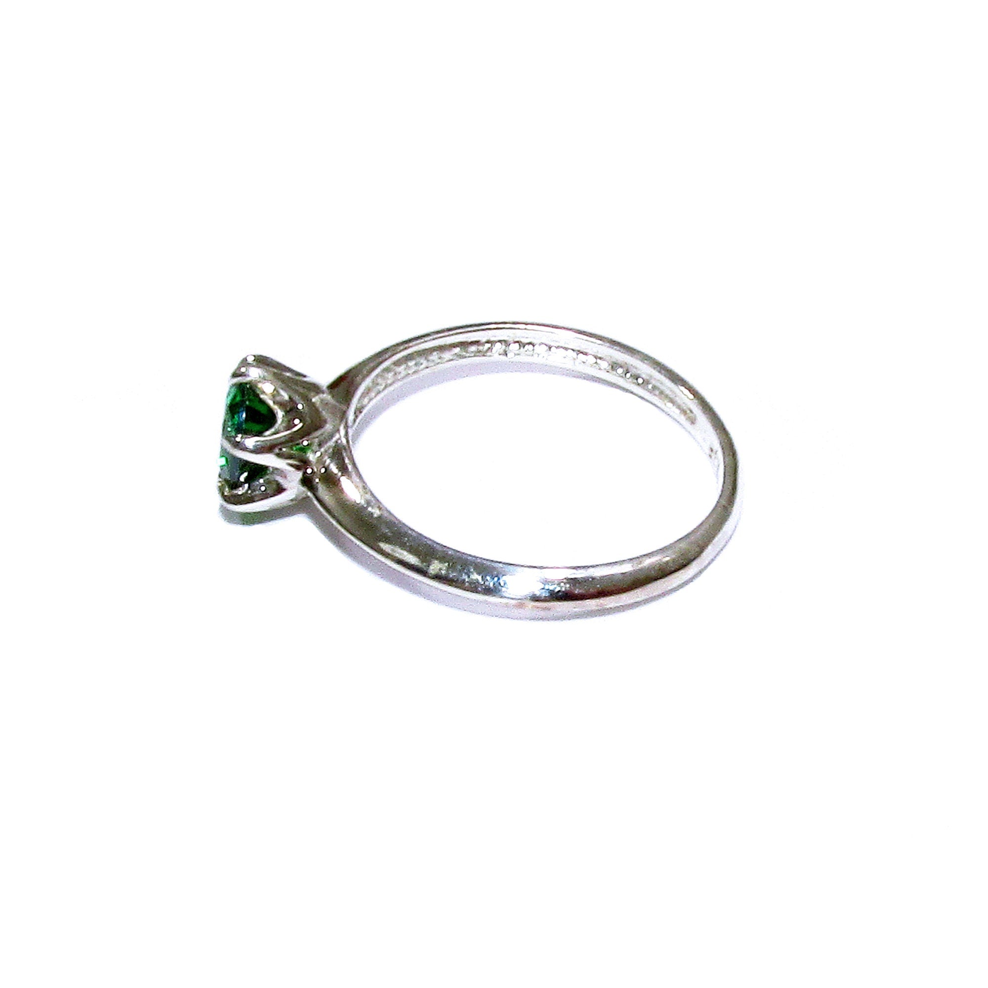Chrysoprase ring 925 sterling silver size 4 1/2, Handmade ring, single copy, sterling silver, Chrysoprase ring, silver ring, gemstone
