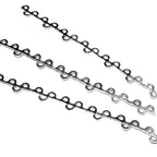 999 Fine silver Casted Bezel wire size 6.0x0.4 cm (2.6 inch), Gallery wire, Setting silver, Gallery pattern, Jewelry making, Wire - 1 piece