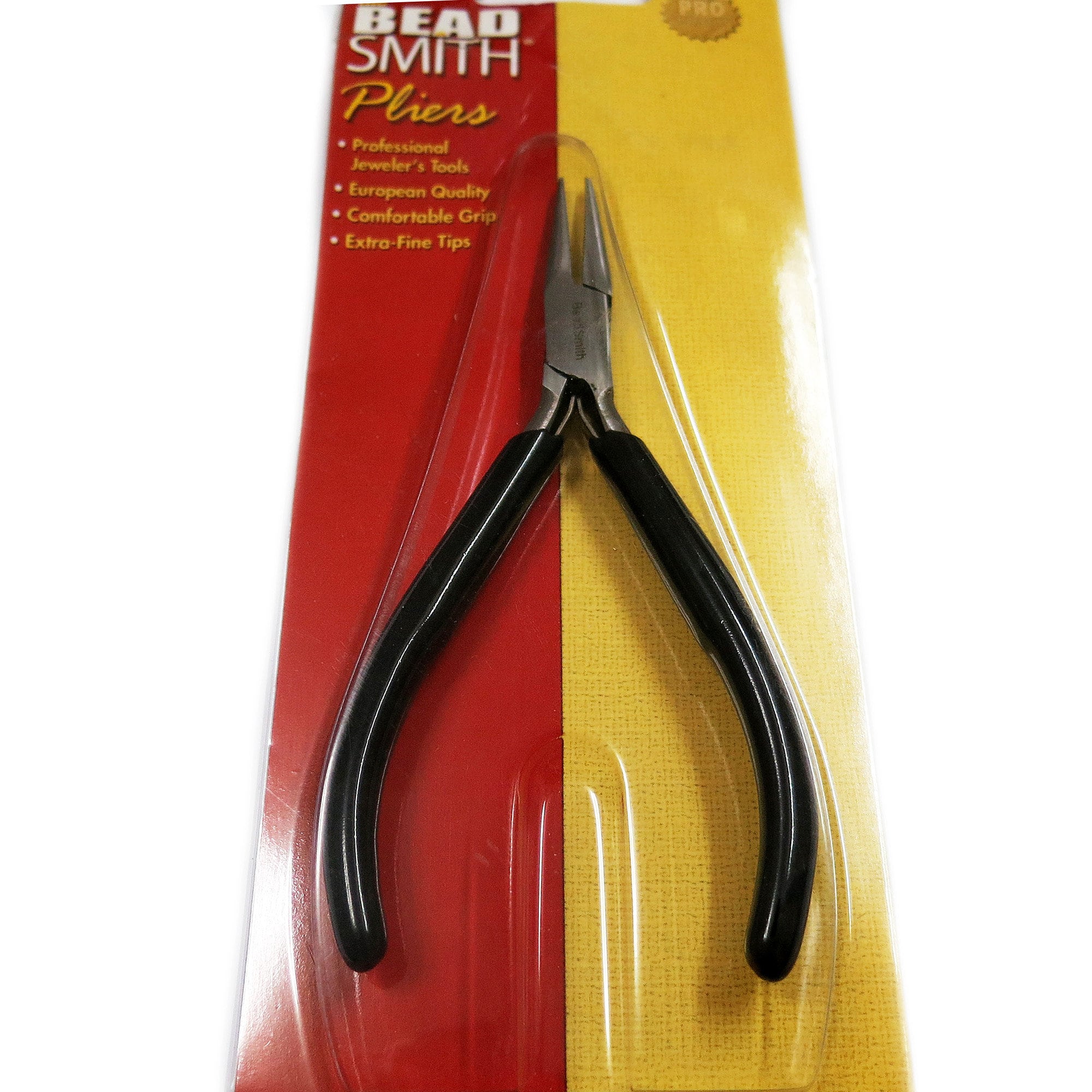 Serrated Chain nose pliers Professionally Prepared for Jewelry Making PL653, Bead Smith, Length 115 mm (4.5 inch), Jewelry making  - 1 piece