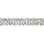 935 Argentium Silver Bezel wire, Gallery wire, Gallery ribbon, Gallery pattern, Argentium silver, Jewelry making, Silver - 4 inch (10 cm)