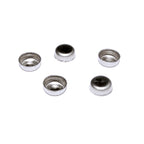 3 pcs 14K solid white gold Round Bezel Cups size 3 mm, Bezel cup, Jewelry making, Round bezel cups, 14K solid white gold, Setting, Mounting