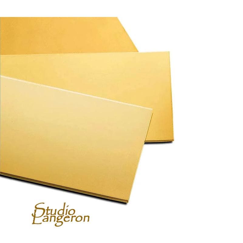 24K Yellow Gold Sheet, 20-Ga, Ultra soft