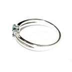 Blue topaz ring 925 sterling silver size 8, Handmade ring, single copy, sterling silver, Blue topaz ring, silver ring, gemstone
