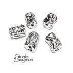 925 sterling silver handmade beads BP220, silver beads, Jewelry making, handmade beads, decorative beads, Original beads - 1 piece