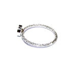 925 sterling silver blank ring with bezel cup 6 mm size 4, 5, 6, 7, 8, 9, 10, 11, bezel cup, base ring, Jewelry making, Setting - 1 piece