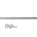 2.0 mm 925 Sterling Silver panzer chain, panzer chain, 925 silver shiny chain, silver chain, Jewelry making - 1 Ft (30 cm)
