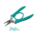 Anex #257 Rubber grip stainless plier Beads crimping, Large Plier Anex #257, Jewelry making, Jewelry tools, Jewelry crimp pliers  - 1 piece