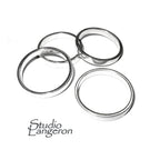 925 sterling silver blank ring size 4, 5, 6, 7, 8, 9, 10, 11, silver ring, base ring, Sterling silver, ring silver, Jewelry making - 1 piece