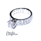 Statement White topaz ring 925 sterling silver size 5 1/2, Handmade ring, single copy, Sterling silver, Natural White topaz, White gemstone