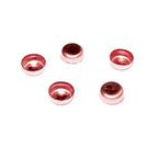 5 pcs 14K Rose solid gold Round Bezel Cups size 3 mm, Bezel cup, Jewelry making, Round bezel cups, 14K solid gold, Setting, Mounting
