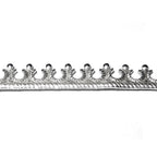 935 Argentium Silver Bezel wire, Gallery wire, Gallery ribbon, Gallery pattern, Argentium silver, Setting, Jewelry making - 4 inch (10 cm)