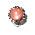 Statement moonstone ring 925 sterling silver size 8 1/2, Handmade ring, single copy, 925 sterling silver, Natural Gray moonstone, gemstone