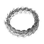 935 Argentium Silver Bezel wire, Gallery wire, Gallery ribbon, Gallery pattern, Argentium silver, Jewelry making, Wire - 4 inch (10 cm)