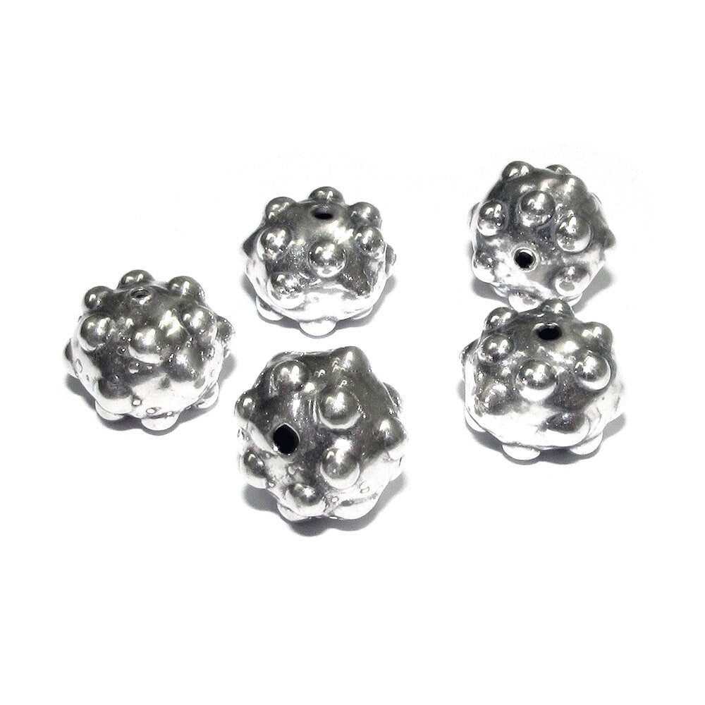 925 sterling silver handmade beads BB81, silver beads, Jewelry making, handmade beads, decorative bead, Original bead, Large beads - 1 piece