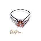 Citrine ring 925 sterling silver size 7, Handmade ring, single copy, 925 sterling silver, Natural Citrine, silver ring, gemstone Citrine