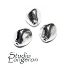 925 sterling silver handmade beads BS67, handmade, silver beads, Jewelry making, handmade beads, decorative beads, Original beads - 1 piece
