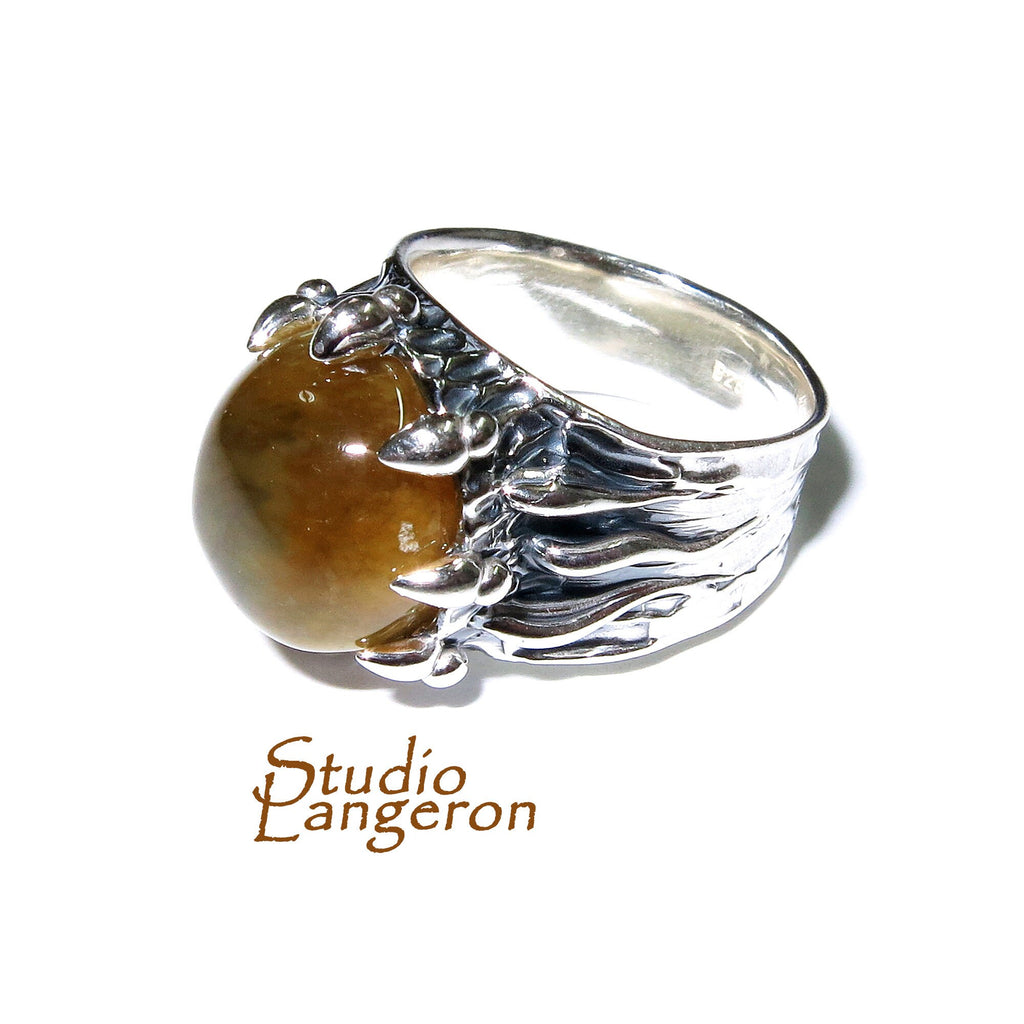 Natural Jade ring 925 sterling silver size 6 1/2, handmade ring, single copy, Natural Jade, silver ring, Jade gemstone, Statement ring