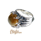 Natural Jade ring 925 sterling silver size 6 1/2, handmade ring, single copy, Natural Jade, silver ring, Jade gemstone, Statement ring