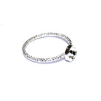 925 sterling silver blank ring with bezel cup 5 mm size 4, 5, 6, 7, 8, 9, 10, 11, bezel cup, base ring, Jewelry making, Setting - 1 piece