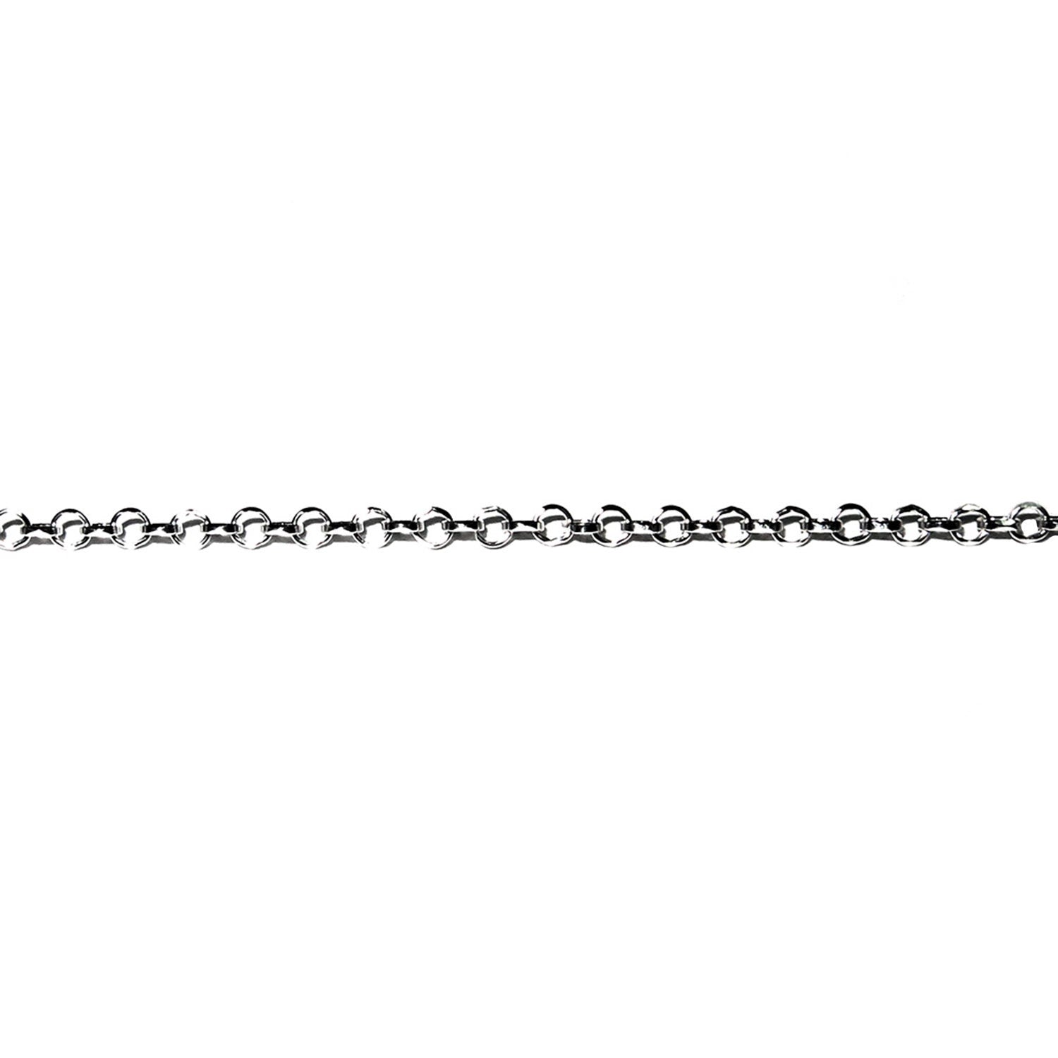 1.2 mm 925 Sterling Silver rolo cable chain diamond cut, Shiny chain, Jewelry making, silver chain rolo, silver chain - 1 Ft (30 cm)