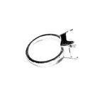 925 sterling silver blank ring with rectangular Prong Setting 8x10mm size 4-11, Jewelry making, base ring, Setting, Prong setting - 1 piece