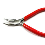 Bent chain nose pliers Professionally Prepared for Jewelry Making PL718, Bead Smith, Length 120 mm (4.8 inch), Jewelry making  - 1 piece