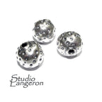 925 sterling silver handmade beads BB15, Jewelry making, silver beads, beads, handmade beads, decorative beads, Original beads - 1 piece