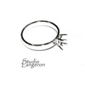925 sterling silver blank ring with rectangular 4-Prong Setting 4x6mm size 4-11, Jewelry making, base ring, Setting, Prong setting - 1 piece