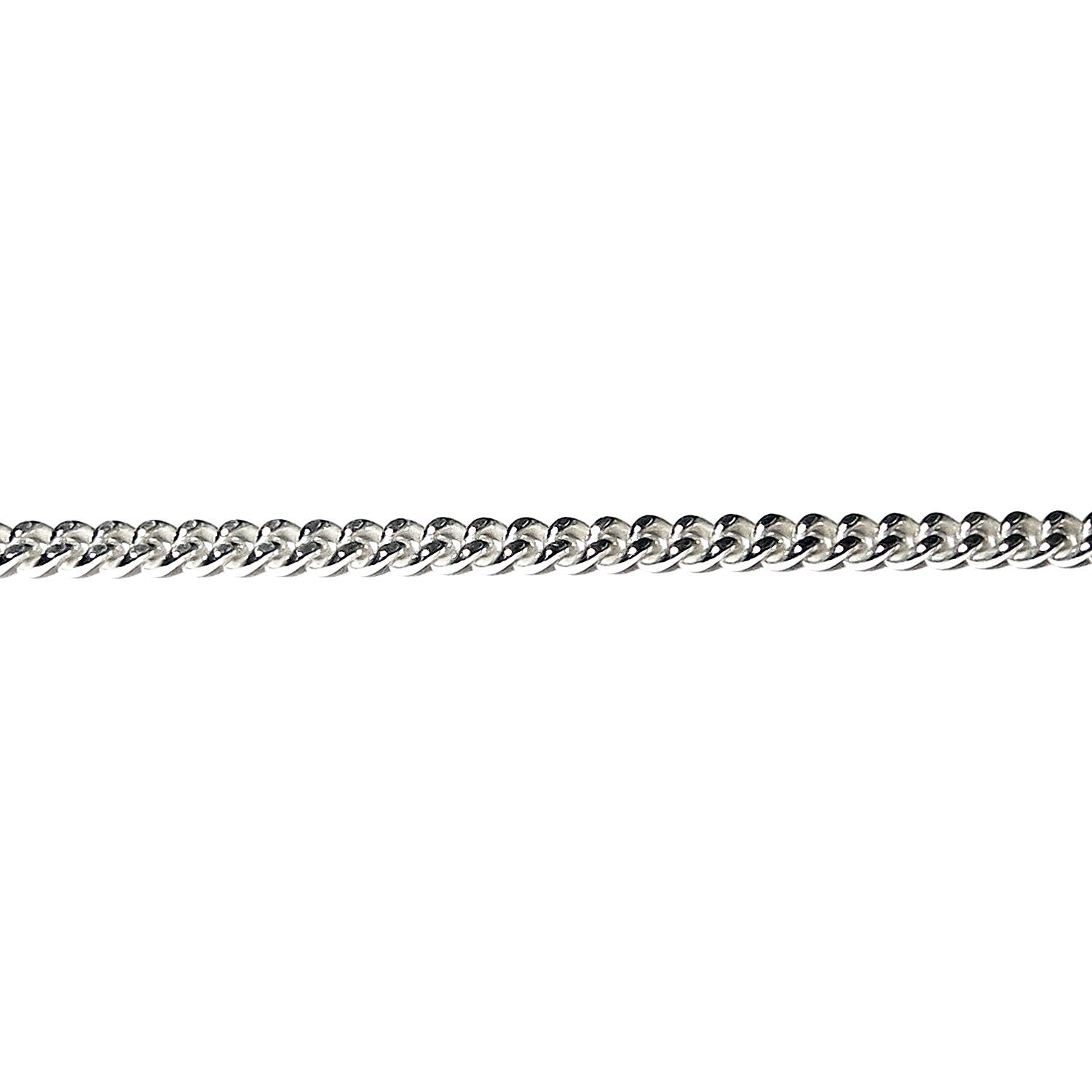 2.0 mm 925 Sterling Silver panzer chain, panzer chain, 925 silver shiny chain, silver chain, Jewelry making - 1 Ft (30 cm)