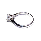 White topaz ring 925 sterling silver size 7 1/2, Handmade ring, single copy, sterling silver, White topaz ring, silver ring, Gift ring