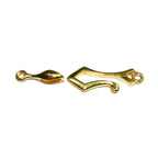 14K Yellow Gold filled Hook Eye Large Clasp, Gold Filled, Hook Eye clasp, Clasp findings, Jewelry making, Gold Filled clasp - 1 piece