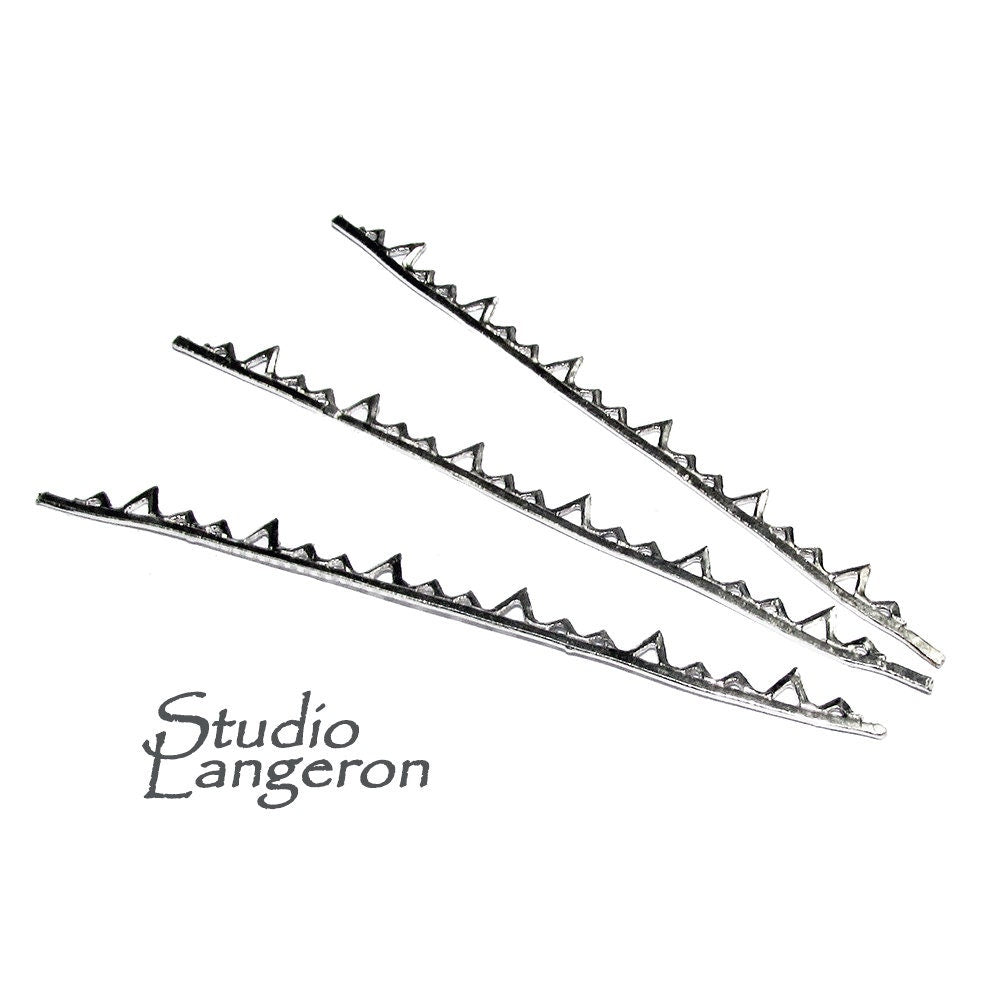 999 Fine Silver Cast Bezel Wire, Jewelry Making (7.0x0.44 cm)