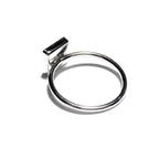 925 sterling silver blank ring with bezel cup 8x8mm size 4, 5, 6, 7, 8, 9, 10, 11, silver ring, bezel cup, setting, base ring - 1 piece