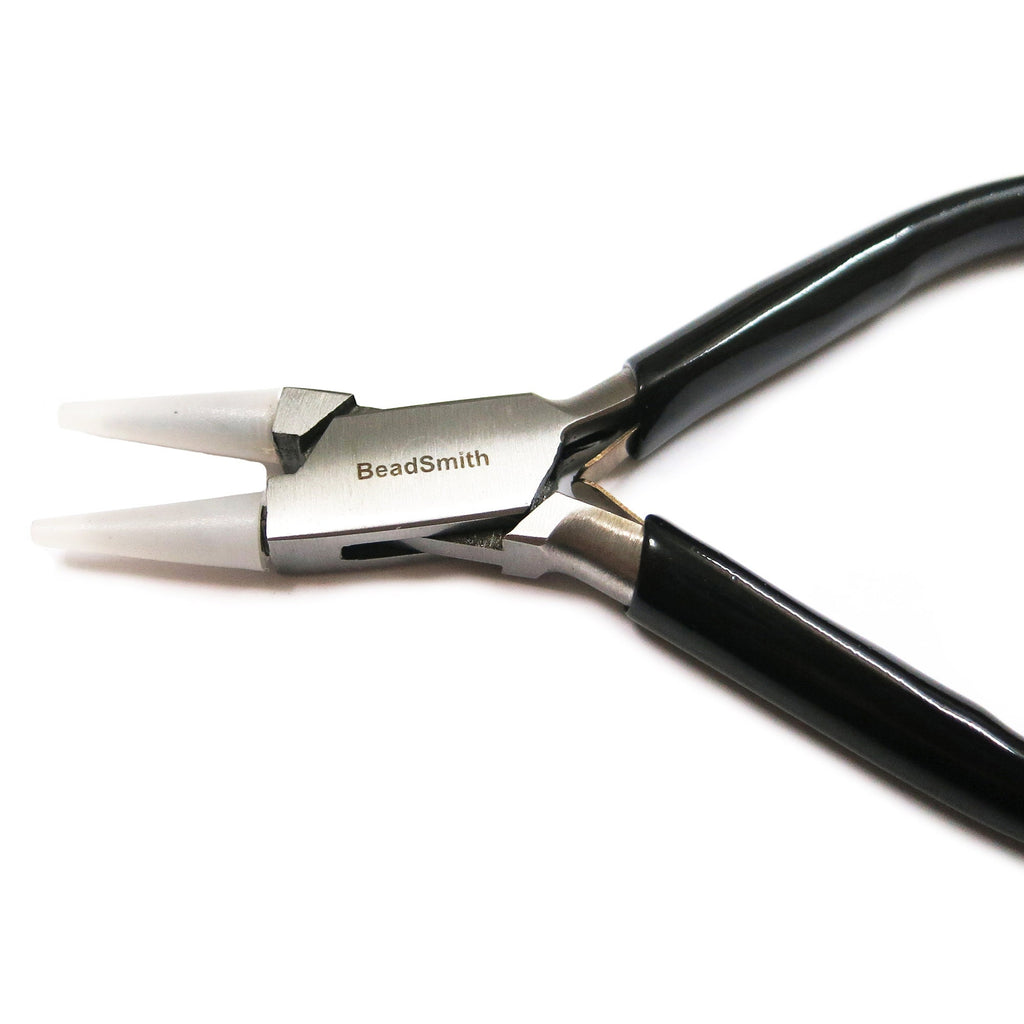 Nylon Jaw round pliers Professionally Prepared for Jewelry Making PL564, BeadSmith, Length 120 mm (4.6 inch), Jewelry making  - 1 piece