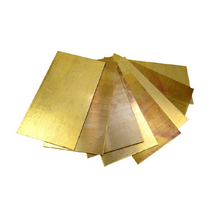 Natural brass sheets Thickness from 0.3 to 1.2 mm size 10x10 and 20x20 cm, Natural brass, brass, Brass plates, Sheets - 1 piece