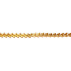 14K Yellow Gold filled Gallery wire, Bezel wire, Gallery ribbon, Jewelry making, Gold Filled Wire, Gold Filled Setting - 4 inch (10 cm)