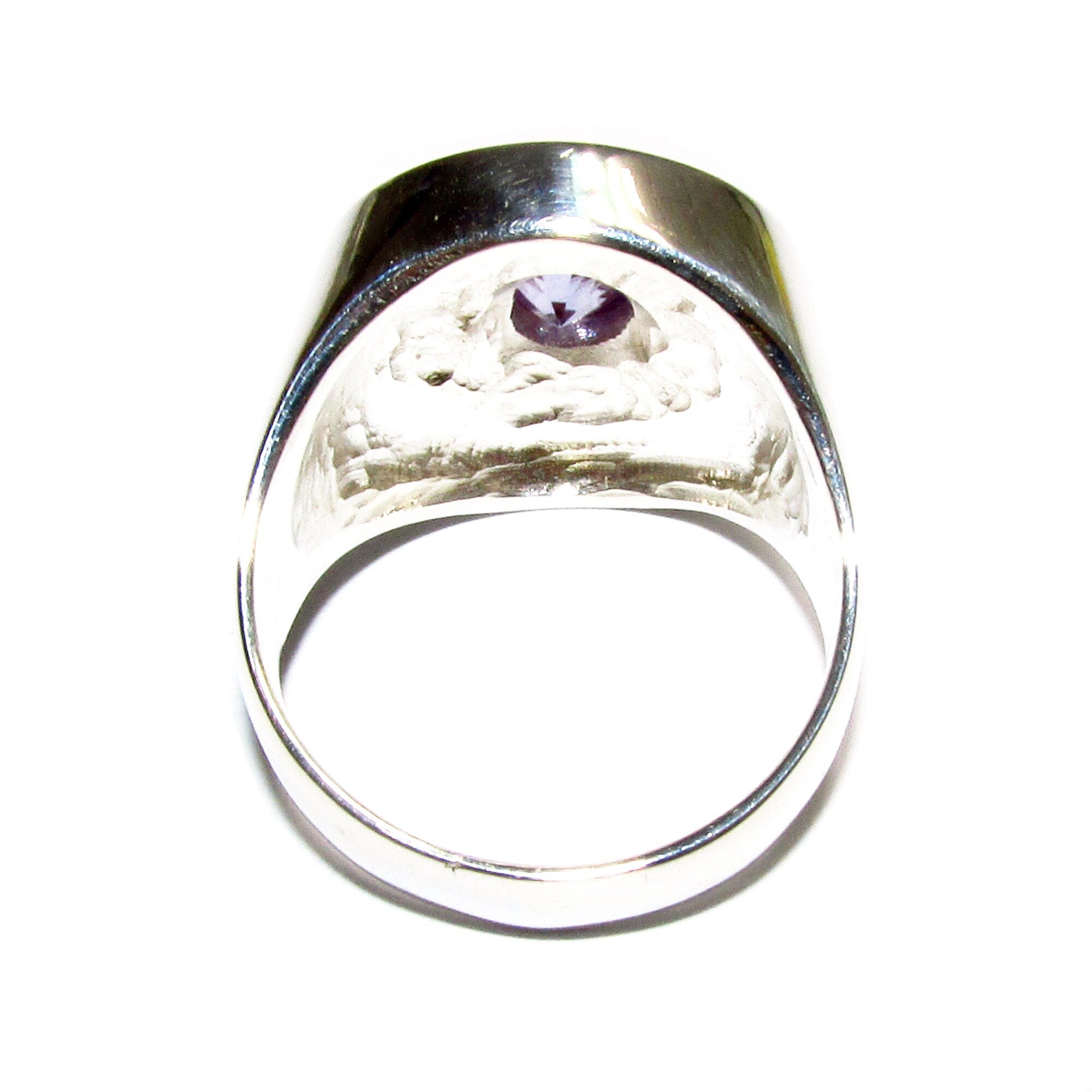Statement Amethysts ring 925 sterling silver size 8, Handmade ring, single copy, sterling silver, Amethysts, silver ring, Amethyst ring