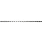 1.2 mm 925 Sterling Silver oval cable chain, silver chain, Jewelry making, silver oval chain, sterling silver shiny chain - 1 Ft (30 cm)
