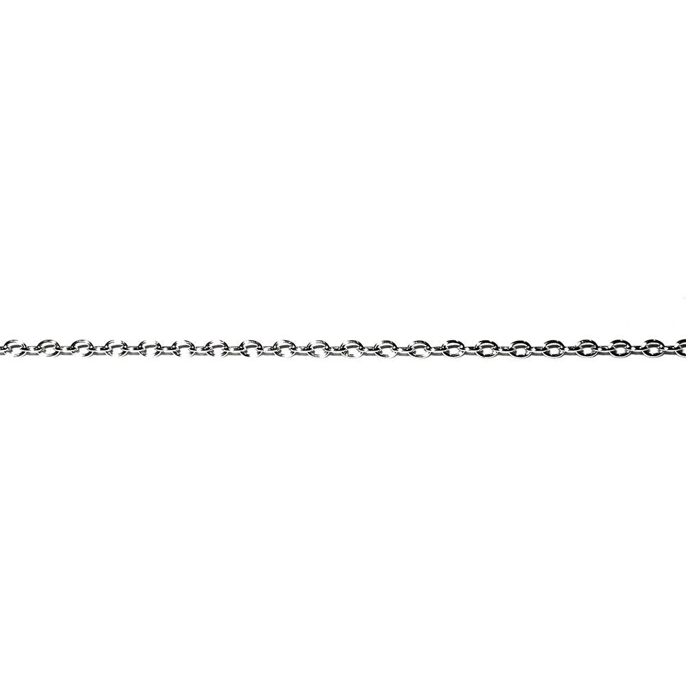 1.2 mm 925 Sterling Silver oval cable chain, silver chain, Jewelry making, silver oval chain, sterling silver shiny chain - 1 Ft (30 cm)