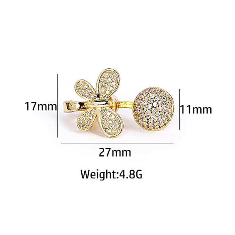 14K Yellow gold filled Magnetic Clasps size 17.0x27.0 mm, Magnetic clasps, Jewelry making, Clasp findings, Gold filled clasp - 1 piece
