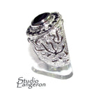 Black onyx man ring 925 sterling silver size 9 1/2, Handmade ring, single copy, sterling silver, natural onyx, man ring, black gemstone
