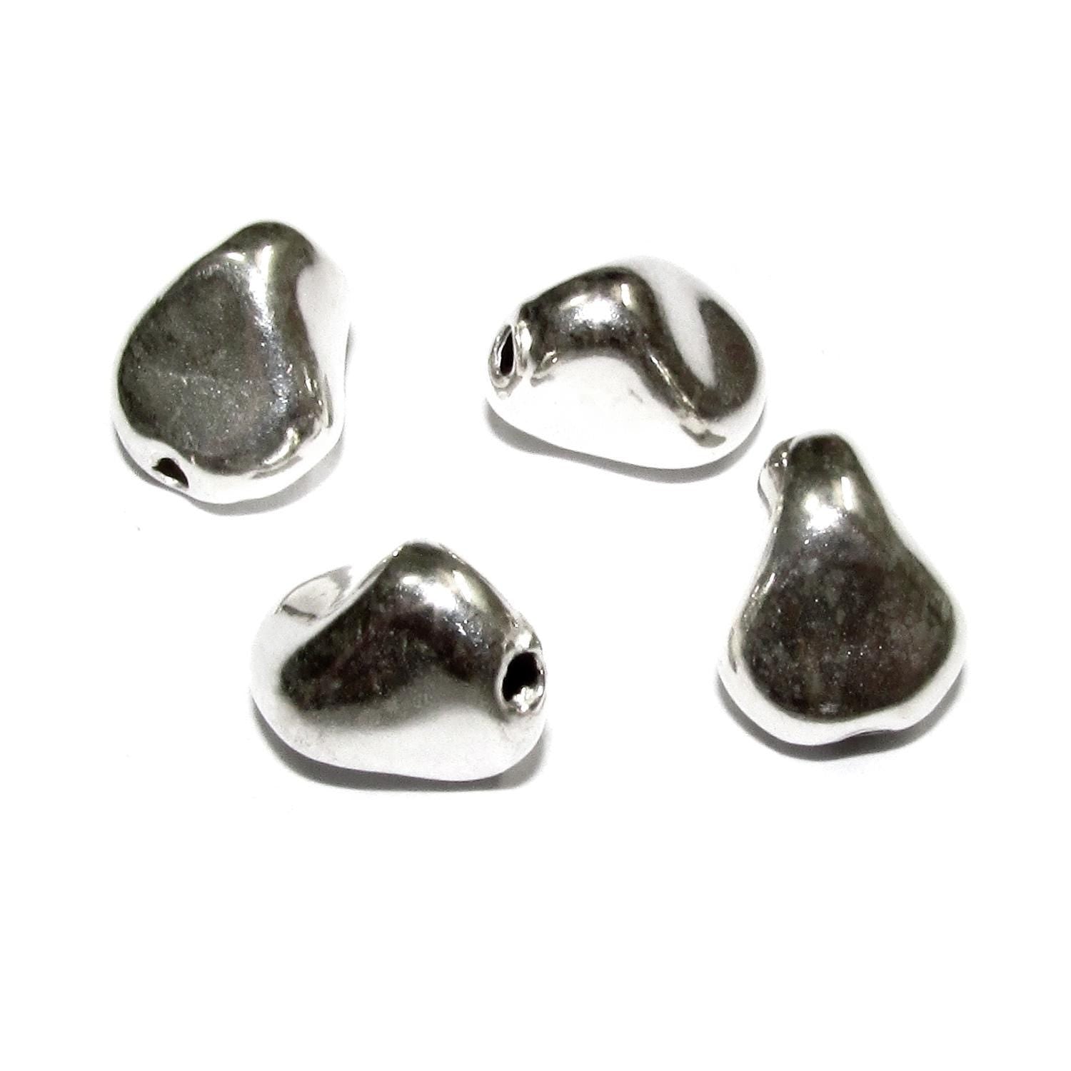 925 sterling silver handmade beads BP142, silver beads, Jewelry making, handmade beads, decorative beads, Original beads - 1 piece