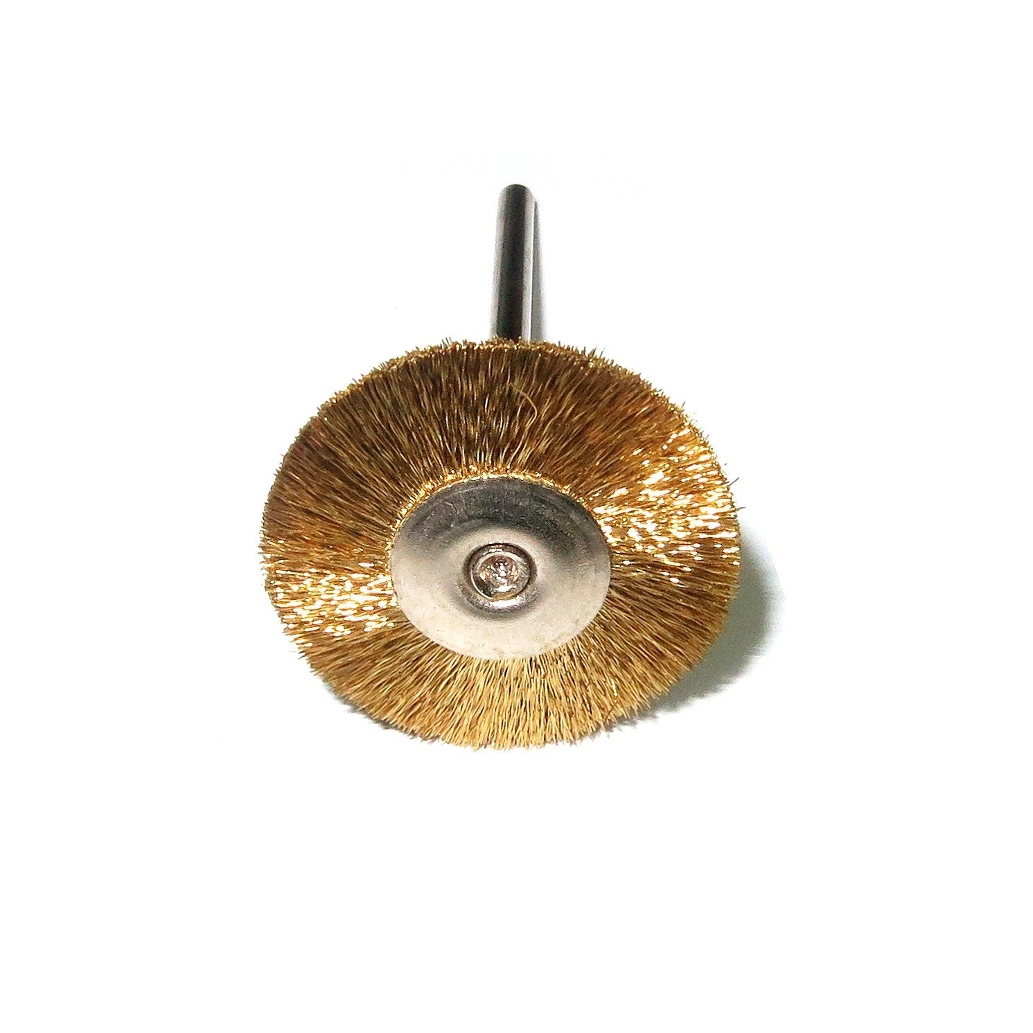 Brass Brush, Jewelry tools, Brush, Drill brush, Brass Soft brush, Jewelry making - 1 piece