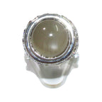 Statement moonstone ring 925 sterling silver size 8, Handmade ring, single copy, 925 sterling silver, Natural Gray moonstone, gemstone
