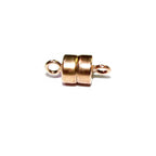 14K Rose gold filled Small Magnetic Clasps size 4.5x4.4 mm, Magnetic clasps, Jewelry making, Clasp findings, Gold filled clasp - 1 piece