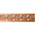 Natural Copper Bezel wire, Gallery wire, Gallery ribbon, Gallery pattern, Natural Copper, Copper wire, Jewelry making - 4 inch (10 cm)
