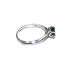 Chrysoprase ring 925 sterling silver size 4 1/2, Handmade ring, single copy, sterling silver, Chrysoprase ring, silver ring, gemstone