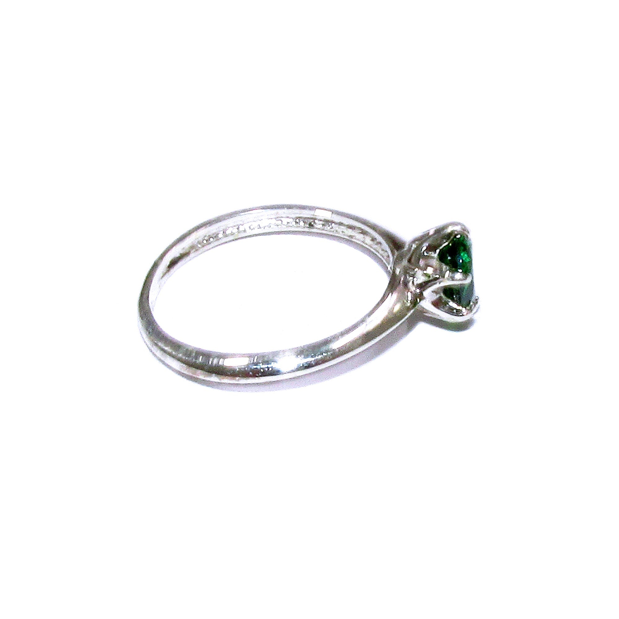 Chrysoprase ring 925 sterling silver size 4 1/2, Handmade ring, single copy, sterling silver, Chrysoprase ring, silver ring, gemstone