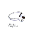 925 Sterling silver decorative blank ring with bezel cup 8x10mm size 4 - 11, Jewelry making, bezel cup, base ring, Setting - 1 piece