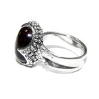 Statement Natural opal ring 925 sterling silver size 7, Handmade ring, single copy, sterling silver, Brown opal, silver ring, gemstone